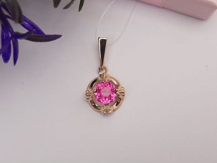 Подвеска 583 пробы с корундом (358338)