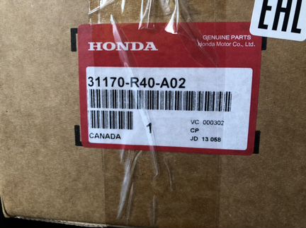 Оригинальный натяжитель ремня приводного для Honda