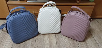 Кожанский женский рюкзак