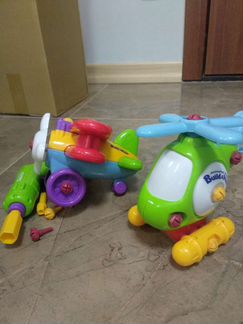 Игровой набор конструктор Build N Play самолет + в