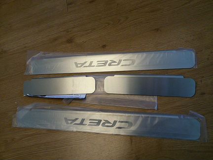 Накладки порогов Hyundai Creta