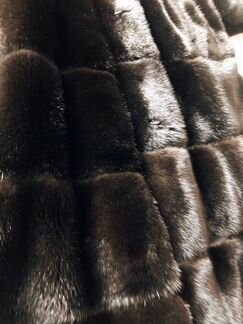 Шикарная длинная норковая шуба blackglama