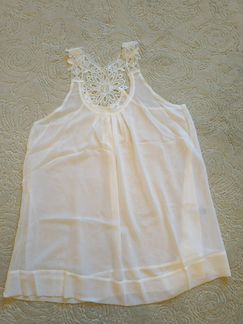 Кашемировый джемпер и топ с шитье под него