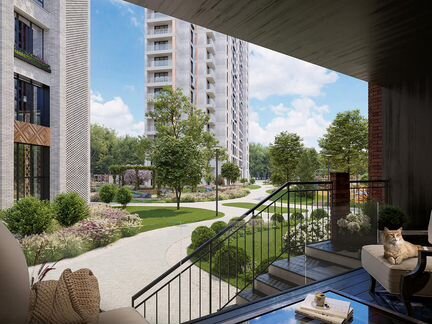 2-к квартира, 70.4 м², 12/21 эт.