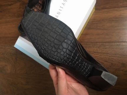 Туфли женские кожаные