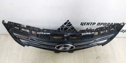 Решетка радиатора Hyundai Solaris 1 рест