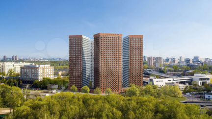 1-к апартаменты, 44.9 м², 25/28 эт.