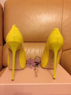 Новые яркие кожаные туфли Gianni Renzi (оригинал)