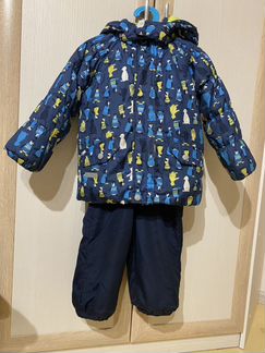 Комплект зимняя куртка и полукомбенизон