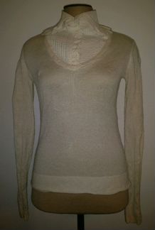 Пуловер кашемир и рубашка Patrizia Pepe р.40-42ори