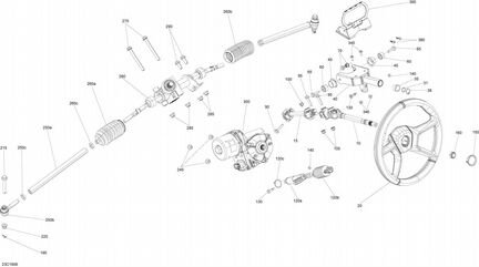 Рулевая рейка Can-Am Maverick Trail/Maverick Sport