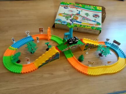 Гибкий трек fenming toys mini cartoon city