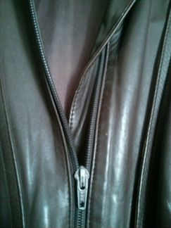 Кожаная куртка - жилет, женская. Германия