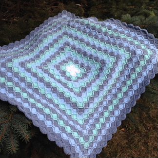 Плед детский. Ручная работа