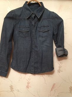 Джинсовая рубашка GapKids рост 130