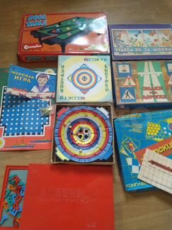 Советские детские настольные игры