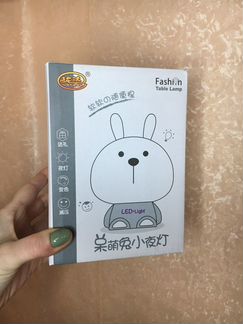 Силиконовый ночник Заяц