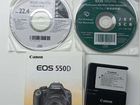 Зеркальный фотоаппарат canon EOS 550 D объявление продам