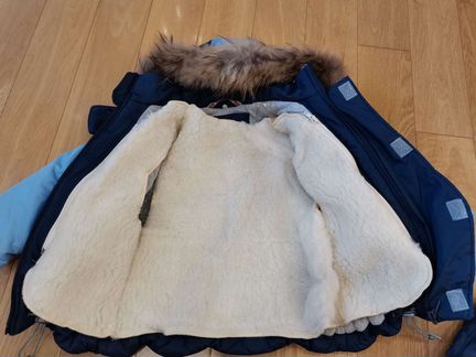 Костюм зимний (р-р 86-92, б/у)