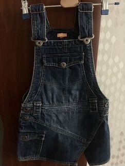 Джинсовый сарафан для девочки