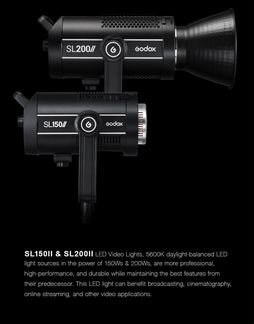 Godox SL200II видеосвет для съемки