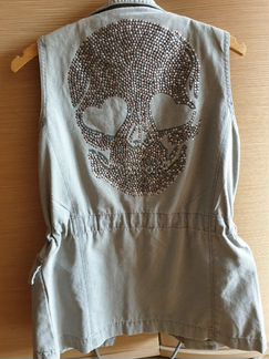 Жилетка джинсовка River Island(s-m)