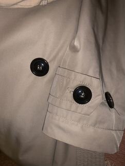 Тренч бежевый benetton