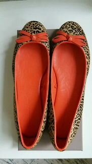 Балетки женские.новые. нат кожа. размер 40
