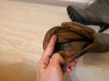 Ботильоны baldi кожаные