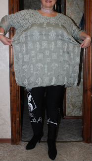 Италия.Роскошн.шелк.2ка с вышивкой р.52-60