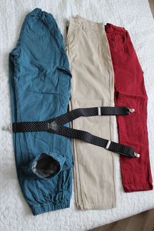 Брюки тёплые, школьные полушерсть, плавки 138-152