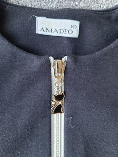 Школьный жакет для девочки amadeo 140 р