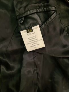 Кожаная куртка весна-осень мужская