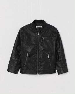 Новая детская кожаная куртка H&M 86 р