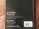 Внешний SSD-накопитель KingSpec Z3 480гб новый объявление продам