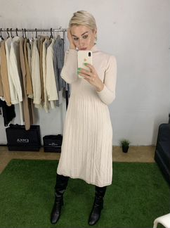 Вязаные платья