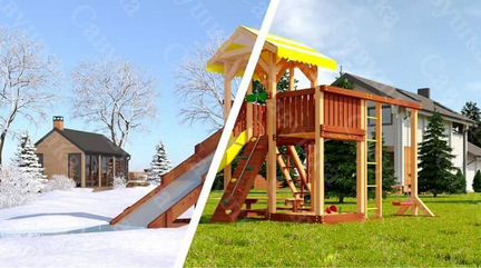 Детская площадка савушка 