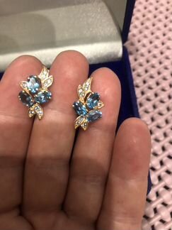 Золотые серьги