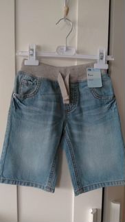Новые джинсовые шорты Mothercare 5 лет р.110