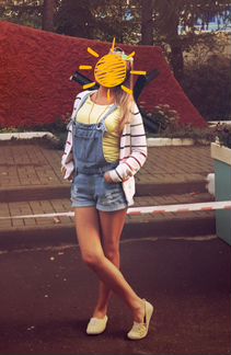Джинсовый комбинезон Ostin
