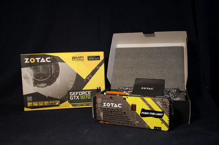 Видеокарта Zotac GeForce GTX 1070 AMP extreme 8Gb