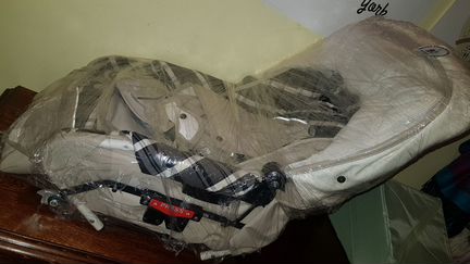 Коляска Emmaljunga Super Nitro Сapri Сreme 2 в 1