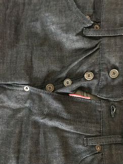 Джинсы dsquared2 Workwear Cropped Tapered Denim 29