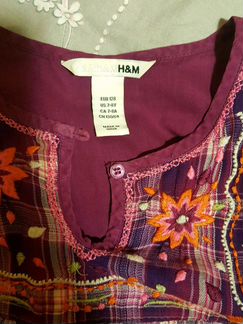 Платье H&M для девочки 7-8 лет