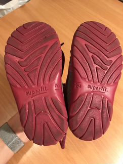 Ботинки superfit 21 размер замша девочка