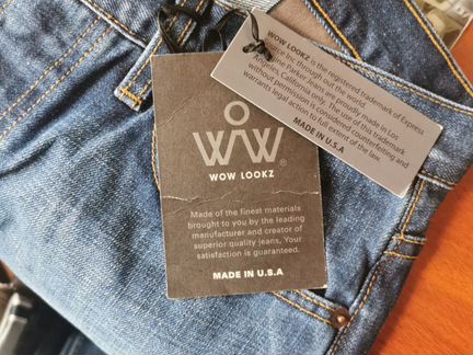 Джинсы wow lookz, made in usa