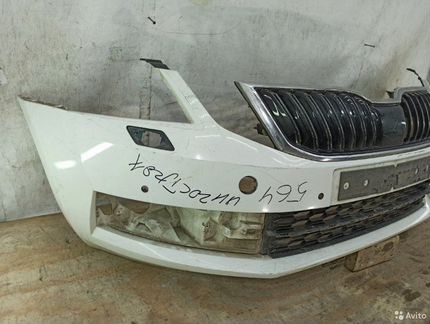 Бампер передний Skoda Octavia 3 A7