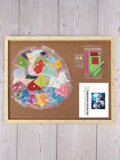 Картина стразами «Ночные совы» 30х40