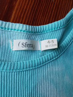 Майка для девочки 4-5-6 лет