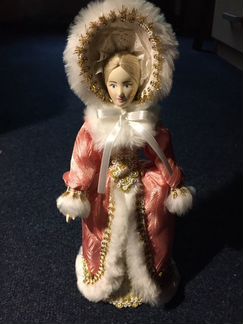 Кукла «Барышня в шляпке»